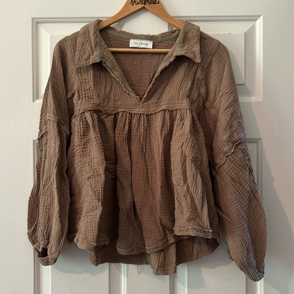 Maternity Gauzey top